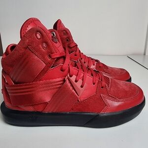 Adidas C-10 Mid Red Sneakers